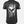 Heather dark grey Freedom Flag t-shirt with text on the back on a patriotic shirt by FreedomBuilt