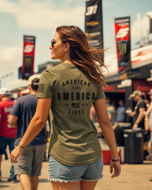 American Made America First | T-Shirt