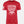 Red t-shirt with blue graphic design featuring an eagle and text on a patriotic shirt by FreedomBuilt