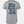 Athletic Heather t-shirt with white text on the back on a patriotic shirt by FreedomBuilt
