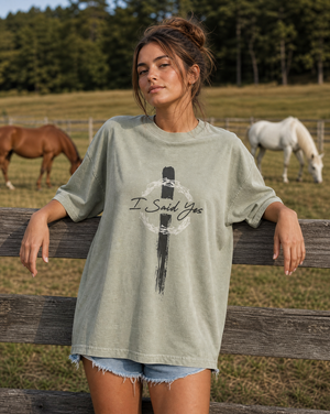 I Said Yes Cross | T-Shirt
